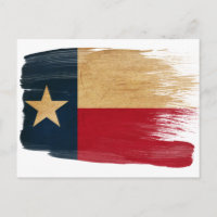 Cartes postales Texas Flag