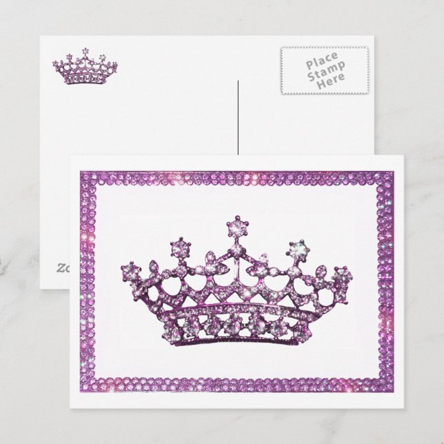 Cartes postales Tiara et Gems (Devant / Derrière)
