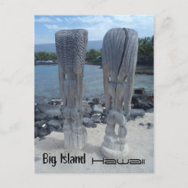 Cartes postales Tiki Big Island Hawaii