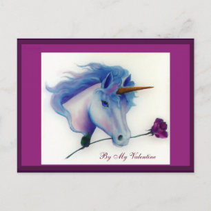 Cartes postales Valentine Unicorn