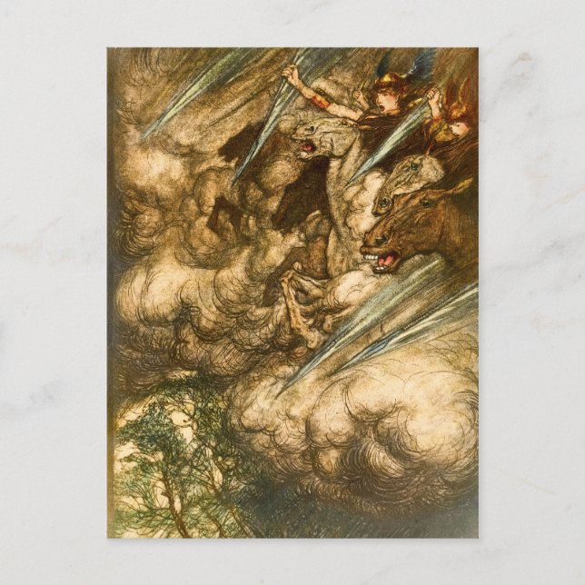 Cartes postales Valkyries (Devant)