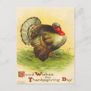Cartes postales Victoriennes Thanksgiving