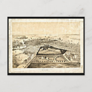 Cartes postales Vintage Boston Maps-27