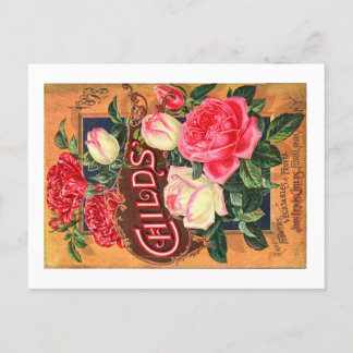 Cartes postales vintage Seed Packet