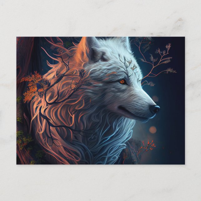Cartes Postales  White Wolf (Devant)