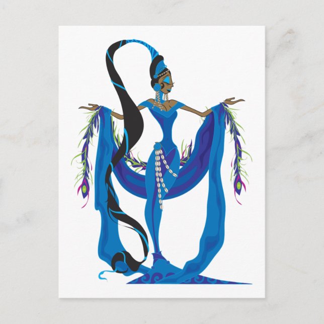 Cartes postales Yemaya (Devant)