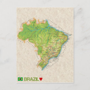 CARTES POSTCARDS ♥ Brésil