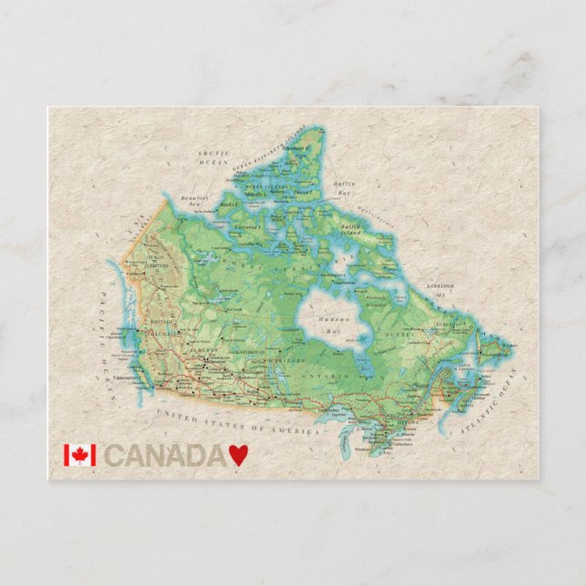 CARTES POSTCARDS ♥ Canada (Devant)