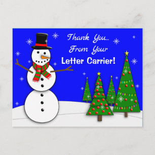 CARTES POSTCARTES MERCI Mailman 