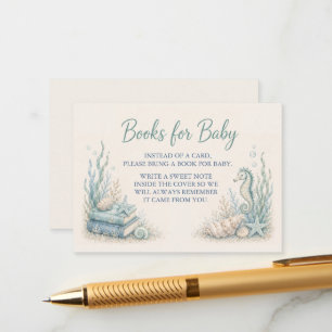 Cartes pour bébé pour la Baby Shower Sous l'Océan 