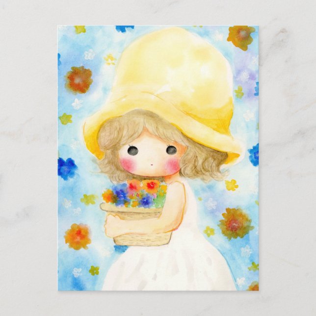 CARTES POUR FÊTES ANNUELLES 帽子大きいかな (Devant)