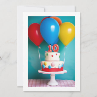 Cartes Pour Fêtes Annuelles 10 ans