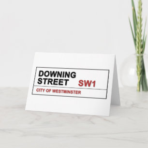 Cartes Pour Fêtes Annuelles 10 Downing Street Londres Angleterre