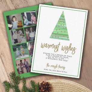 Cartes Pour Fêtes Annuelles 12 Photo - Chaleurest Wishes Christmas Tree Orname