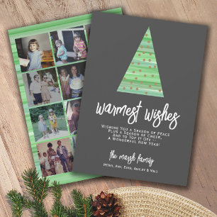 Cartes Pour Fêtes Annuelles 12 Photo - Chaleurest Wishes Christmas Tree Orname