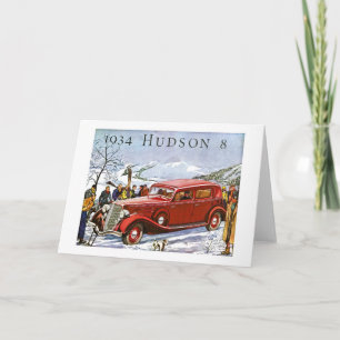 Cartes Pour Fêtes Annuelles 1934 Hudson 8