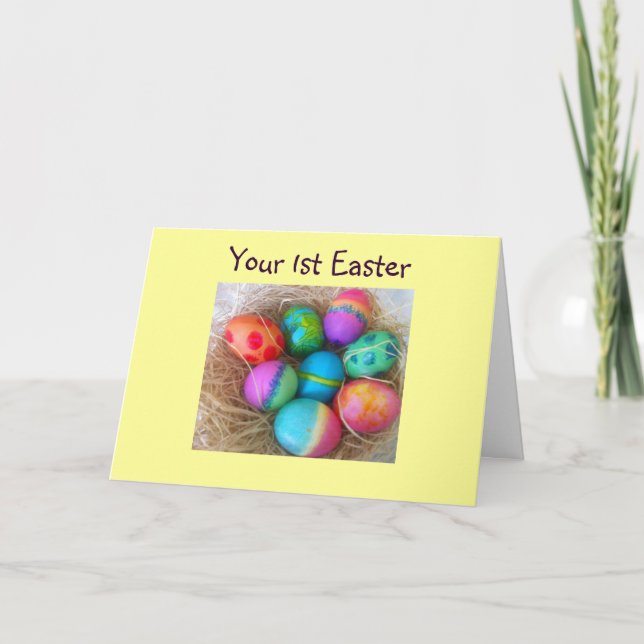 CARTES POUR FÊTES ANNUELLES 1ER PANIER DE SOUHAITS EST (Devant)
