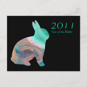 Cartes Pour Fêtes Annuelles 2011 Année du lapin
