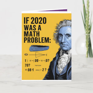 Cartes Pour Fêtes Annuelles 2020 : Un problème mathématique que vous ne pouvez