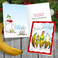 2024 Ripe Bananes Noël Caroling Funny