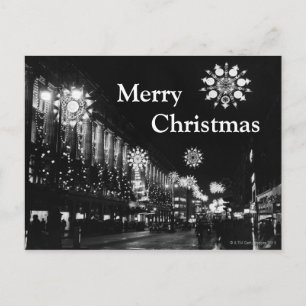 Cartes Pour Fêtes Annuelles 26th November 1960: City Christmas Lights