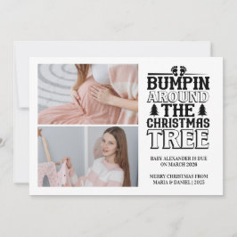 Cartes Pour Fêtes Annuelles 2 Photo Christmas Tree Pregnancy Announcement