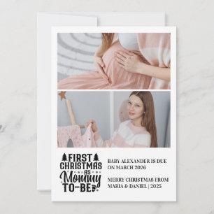Cartes Pour Fêtes Annuelles 2 Photo Mommy pour Noël Grossesse