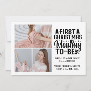 Cartes Pour Fêtes Annuelles 2 Photo Mommy pour Noël Grossesse