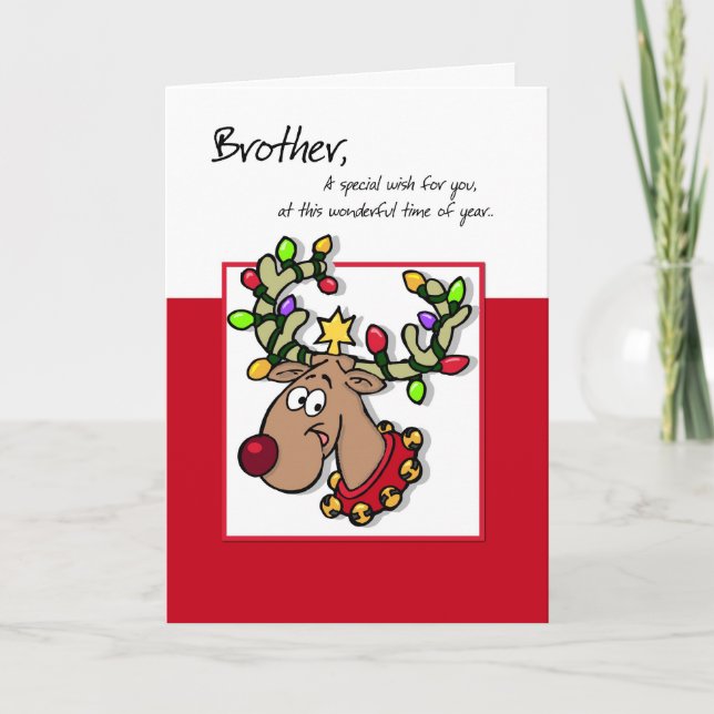 Cartes Pour Fêtes Annuelles 3404 Brother (Devant)
