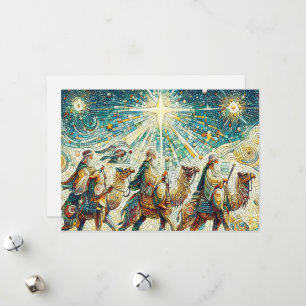 Cartes Pour Fêtes Annuelles 3 hommes sages