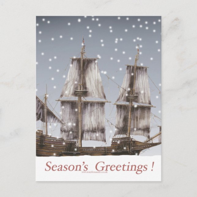 CARTES POUR FÊTES ANNUELLES 3 JOYEUSES FÊTES (Devant)