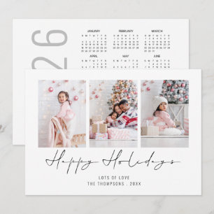 Cartes Pour Fêtes Annuelles 3 Photo 2025 Calendrier Noël Joyeux Fêtes