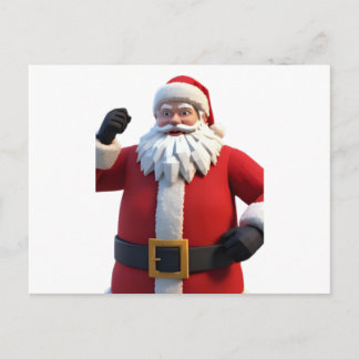 Cartes Pour Fêtes Annuelles 3D Santa Claus Christmas Greeting Card – Festive H