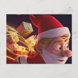 Cartes Pour Fêtes Annuelles 3D Santa Claus Christmas Greeting Card – Festive H