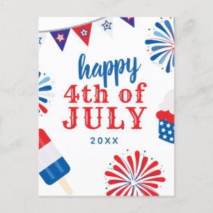 Cartes Pour Fêtes Annuelles 4 juillet