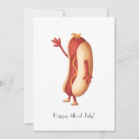 4 juillet Hot Dog