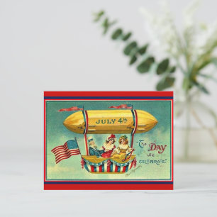 Cartes Pour Fêtes Annuelles 4 juillet - Le jour que nous célébrons