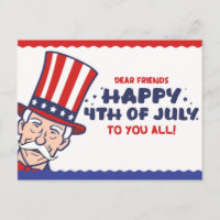 4 juillet patriotique de l'oncle Sam