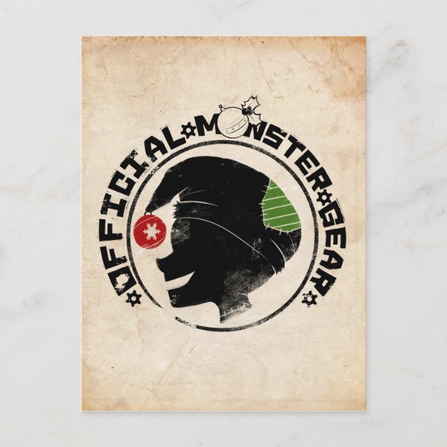 Cartes Pour Fêtes Annuelles 4 Petits monstres - Logo de vacances Nigel 2 (Devant)