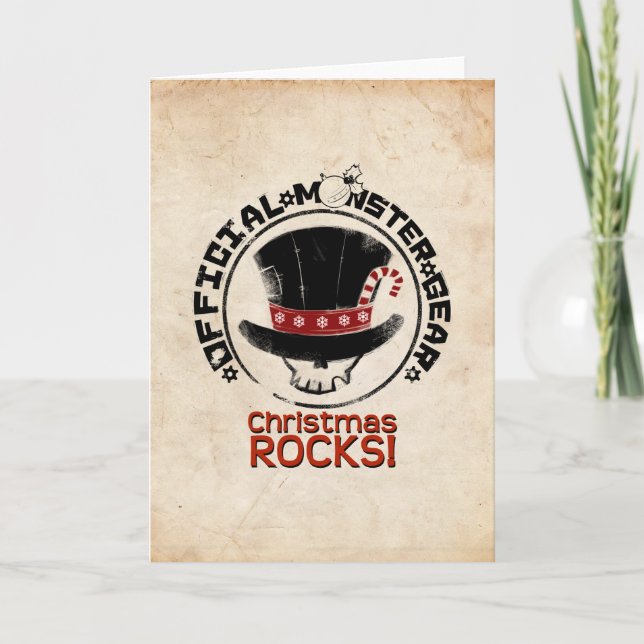 Cartes Pour Fêtes Annuelles 4 petits monstres - vacances d'Andy (Devant)