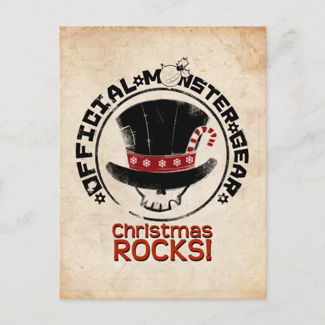 Cartes Pour Fêtes Annuelles 4 petits monstres - vacances d'Andy (Devant)