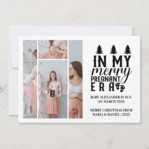 Cartes Pour Fêtes Annuelles 4 Photo De Mon Heureuse ère De Grossesse Noël