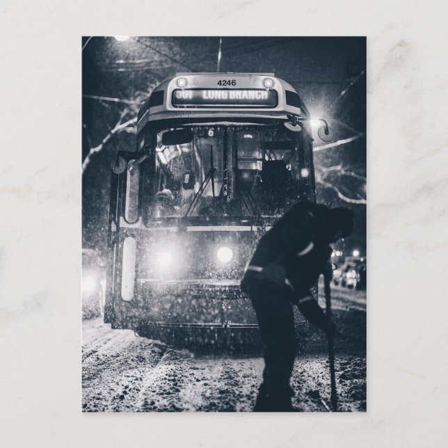 Cartes Pour Fêtes Annuelles 501 : Prochain arrêt, Long Branche (Devant)