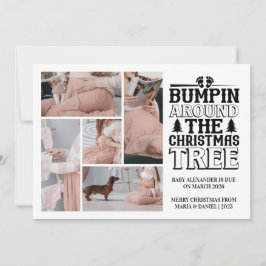 Cartes Pour Fêtes Annuelles 5 Photo Christmas Tree Pregnancy Announcement