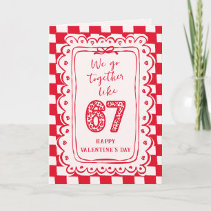 Cartes Pour Fêtes Annuelles 6 7 Mème Tendance Drôle Saint Valentin