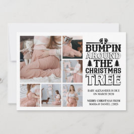 Cartes Pour Fêtes Annuelles 6 Photo Christmas Tree Pregnancy Announcement