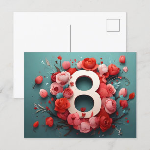 Cartes Pour Fêtes Annuelles 8 mars