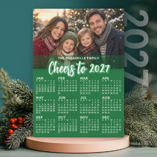 Cartes Pour Fêtes Annuelles À 2027 - Calendrier avec photo