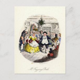 Cartes Pour Fêtes Annuelles A Christmas Carol - Mr Fezziwigs' Ball