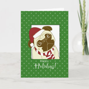 Cartes Pour Fêtes Annuelles À Dog Walker à Noël